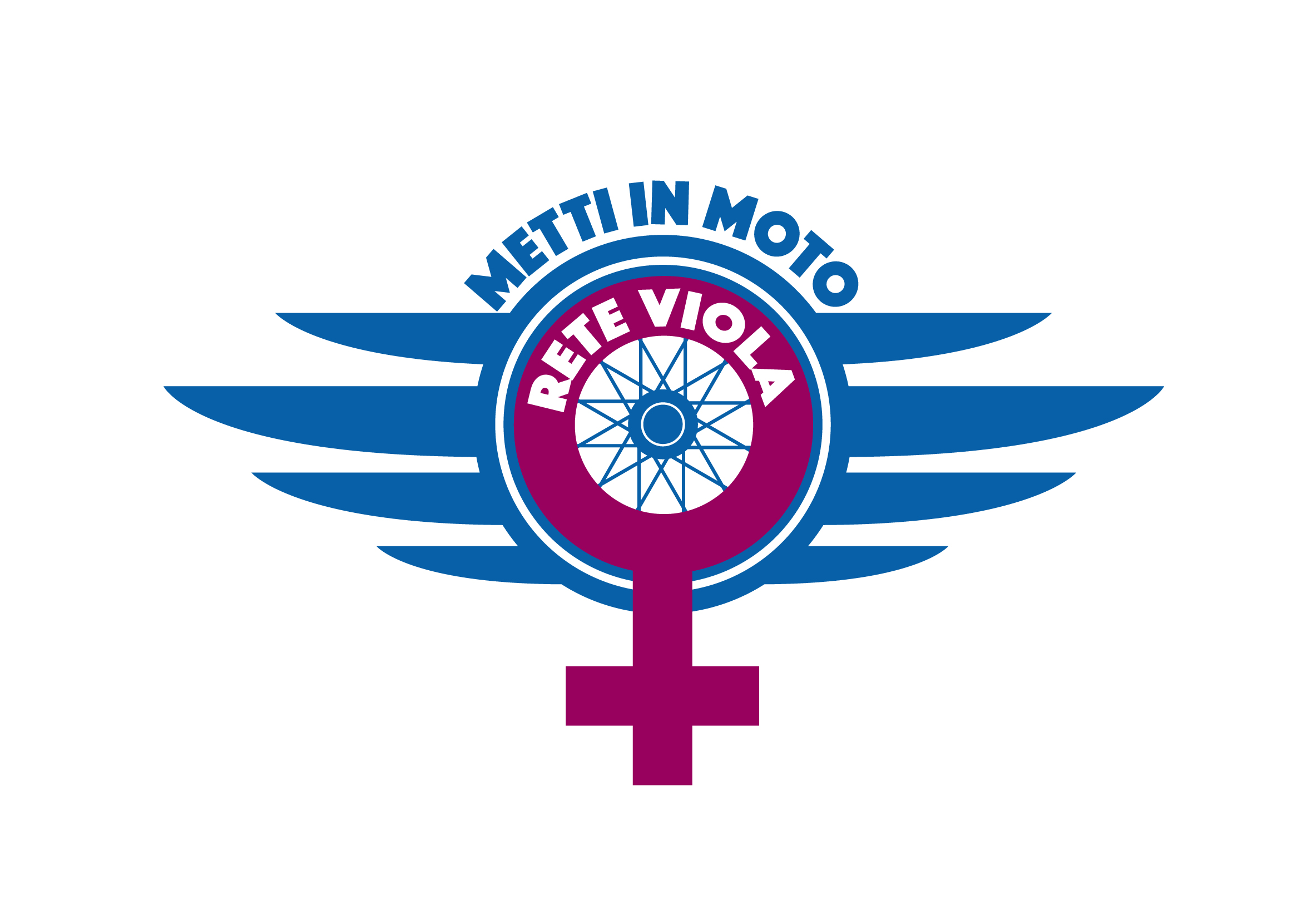 logo metti in moto rete viola